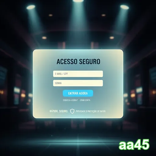 Ilustração de Apostar com aa45 é Simples e Confiável