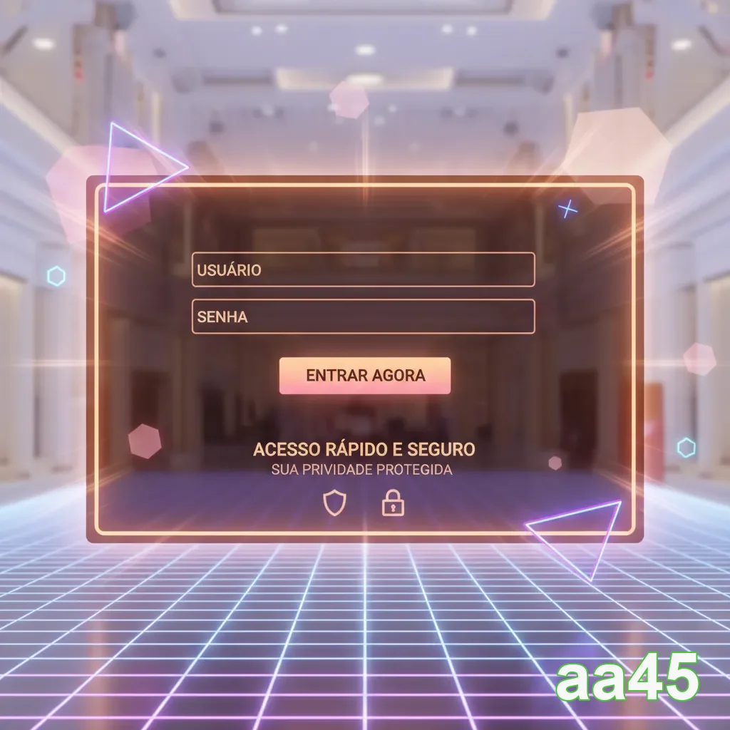 Ilustração de Explore a plataforma de jogos da aa45 com segurança e VIP