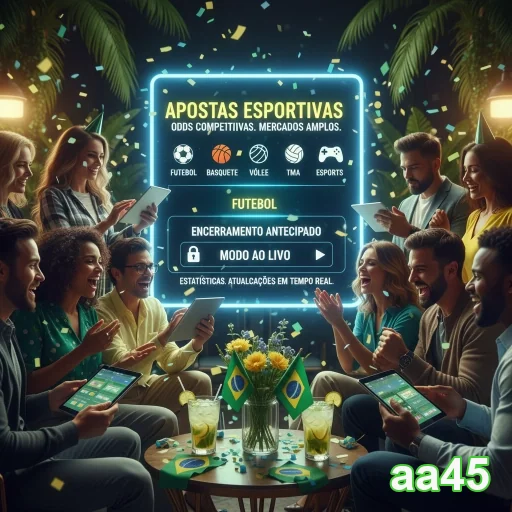 Ilustração de Explore as Ofertas VIP da aa45 com Saques Rápidos